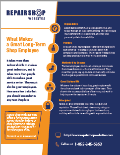 Preview of What Makes a Great Long-Term Employee PDF