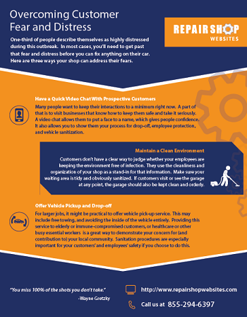 overcoming customer fear and distress